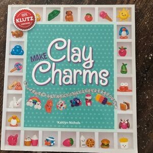 Make Clay Charms Kit - Colorful Crafting Fun Book